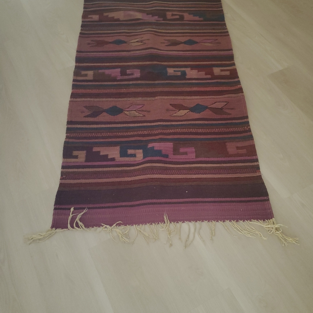 Native American Aztec throw, runner - Picture 5 of 5